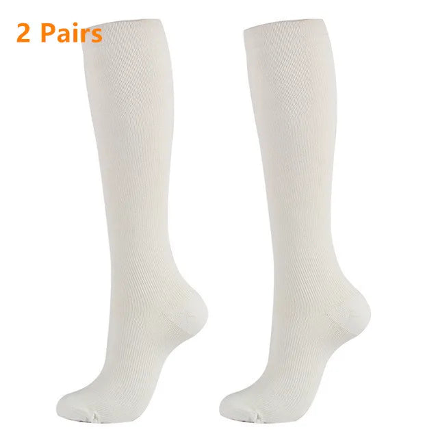 Black Compression Socks 2 Pairs