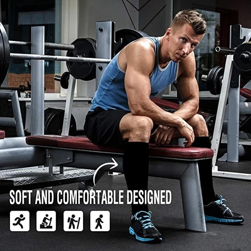 Black Compression Socks 2 Pairs