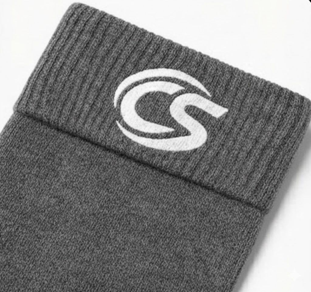 Grey Compression Socks