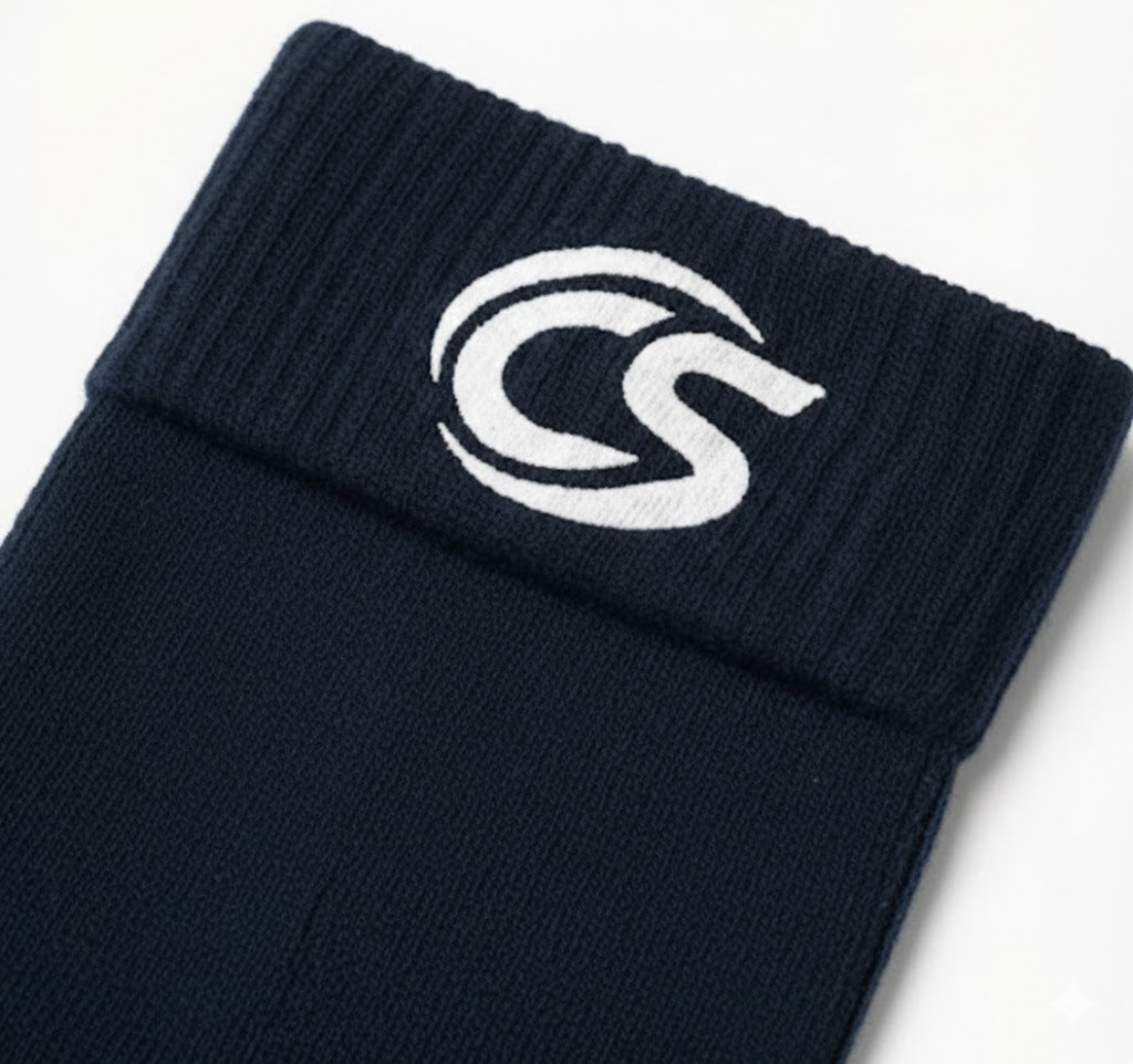 Navy Blue Compression Socks